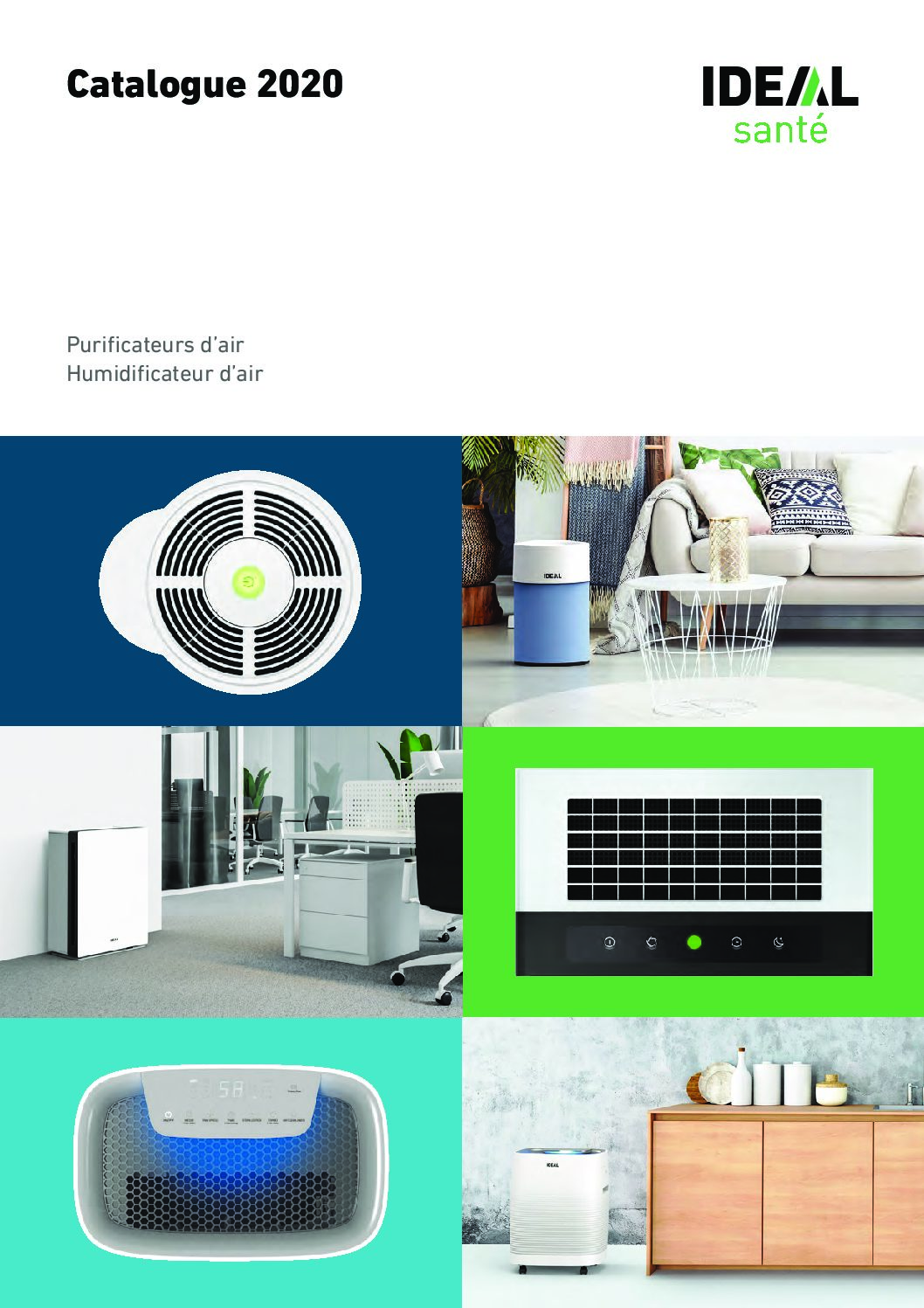 Purificateurs d’air IDEAL SANTÉ Catalogue 2020 – Mobilier de Bureau Alençon